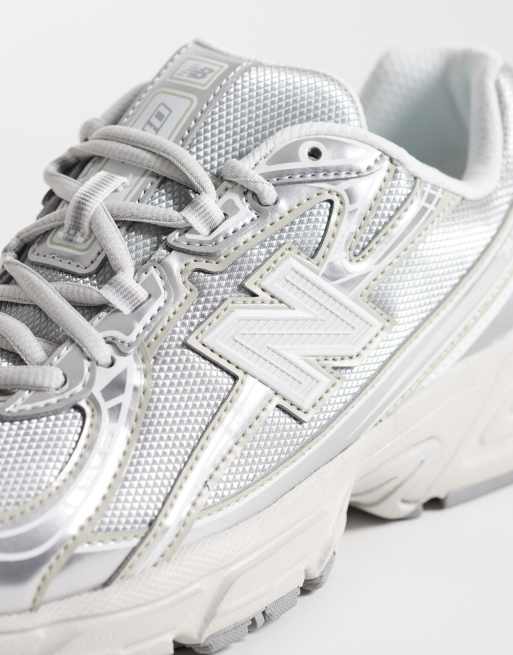 New Balance – 740 – Srebrne metaliczne buty sportowe, 4 z 5