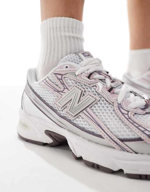 New Balance – 740 – Srebrno-różowe buty sportowe, 3 z 5