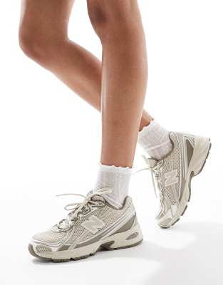  740 trainers in beige Exclusive to ASOS