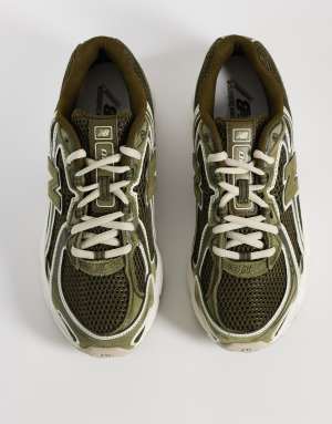 New Balance 740 trainers in khaki