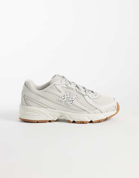 New Balance - 740 - Zapatillas de deporte blanco hueso con estampado de leopardo - view 1