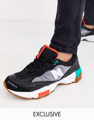 New Balance 801 Trail trainers in black Exclusive at ASOS