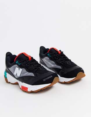 new balance 801 trail trainers in white exclusive