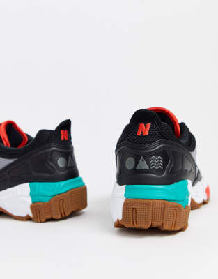 new balance 801 trail trainers in white exclusive