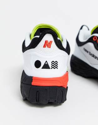 new balance 801 trail trainers in white exclusive