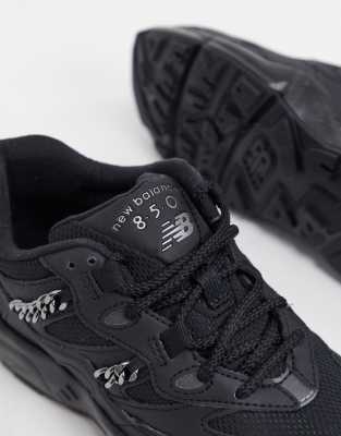 new balance 850 black trainers