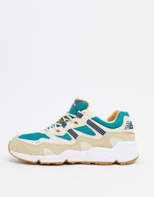 new balance 990 no pé