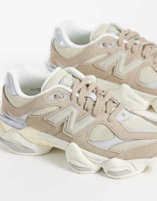 New Balance 9060 baskets beige et marron, 4 de 5