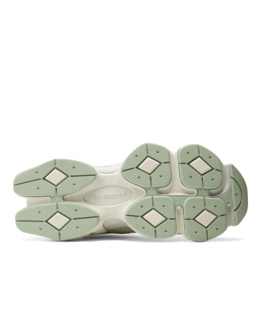 New Balance 9060 baskets couleur pistache beurre, 6 de 7