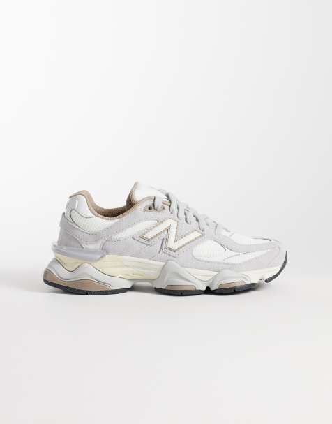New Balance 9060 baskets en bois flotté / sel de mer - view 1