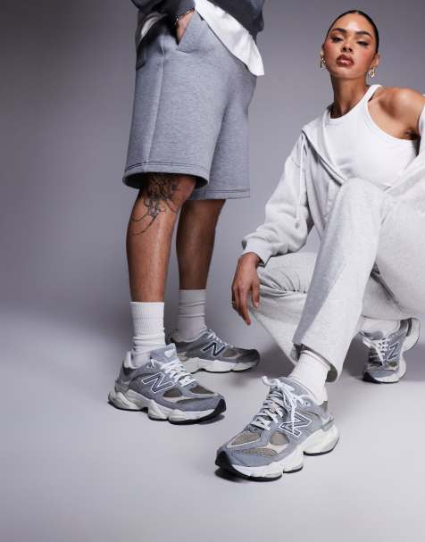 New Balance - 9060 - Baskets - Gris et taupe - view 1
