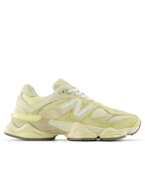New Balance - 9060 - Baskets - Jaune et beige - view 1