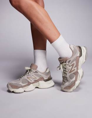 New Balance - 9060 - Baskets - Marron