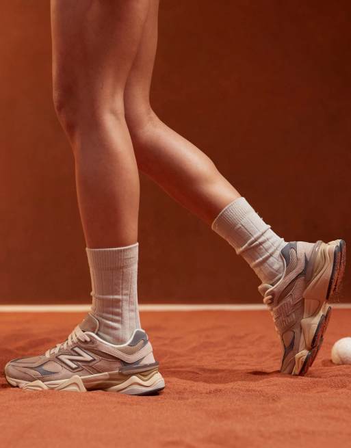 New Balance – 9060 – Beżowo-granatowe buty sportowe, 3 z 4
