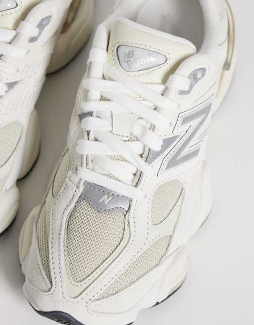 New Balance – 9060 – Beżowo-srebrne buty sportowe, 3 z 5
