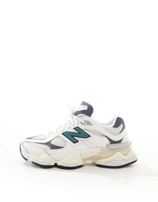New Balance – 9060 – Biało-turkusowe buty sportowe, 2 z 4