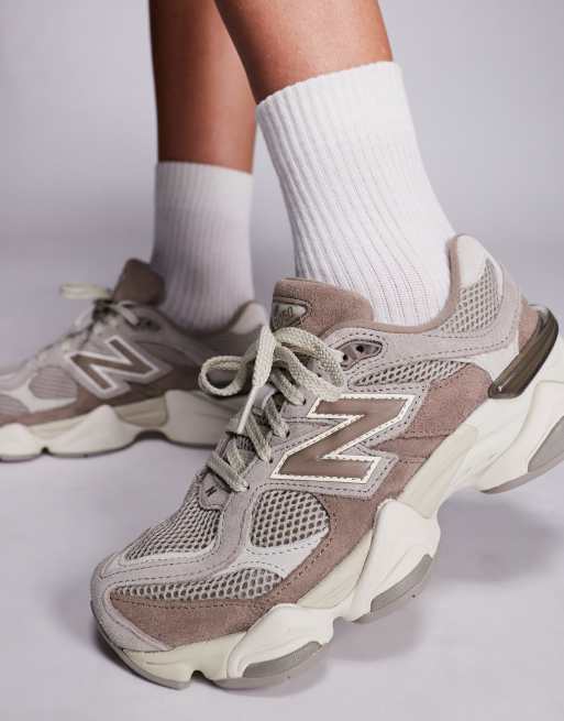 New Balance 9060 - Brązowe buty sportowe, 4 z 5