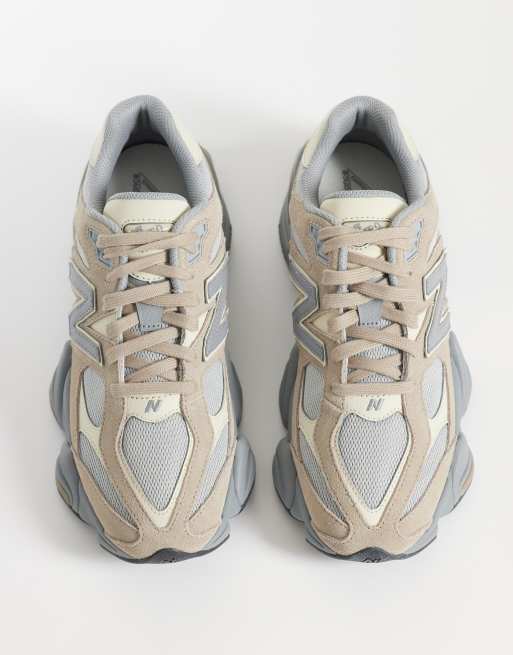 New Balance – 9060 – Bruna och grå sneakers, 3 av 5