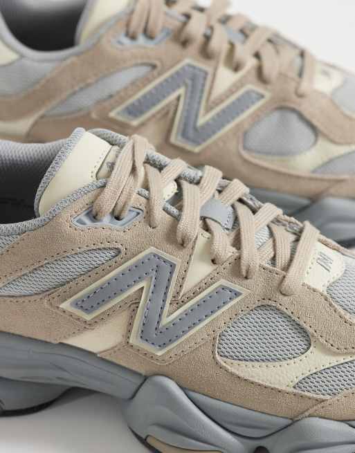 New Balance – 9060 – Bruna och grå sneakers, 4 av 5