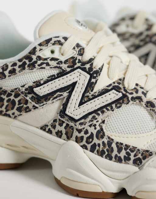New Balance – 9060 – Leopardmönstrade sneakers – Exklusivt hos ASOS, 3 av 5