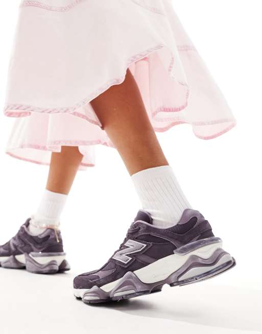 New Balance - 9060 - Lilla sneakers i overdye - Kun hos ASOS, 3 af 4