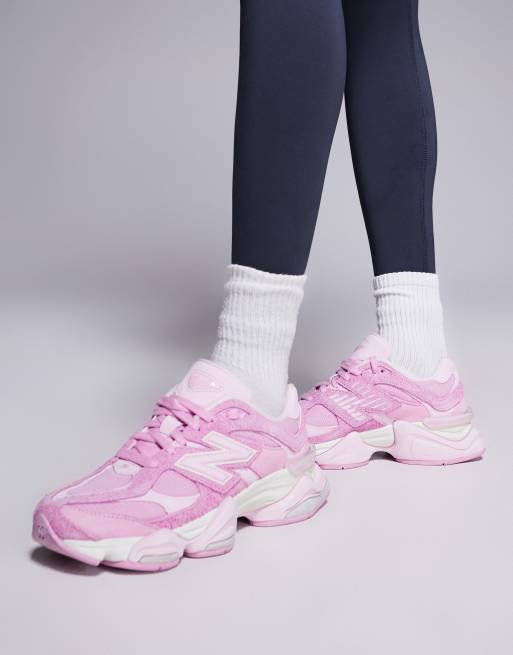 New Balance - 9060 - Overdye sneakers in roze, exclusief bij ASOS, 4 van 5