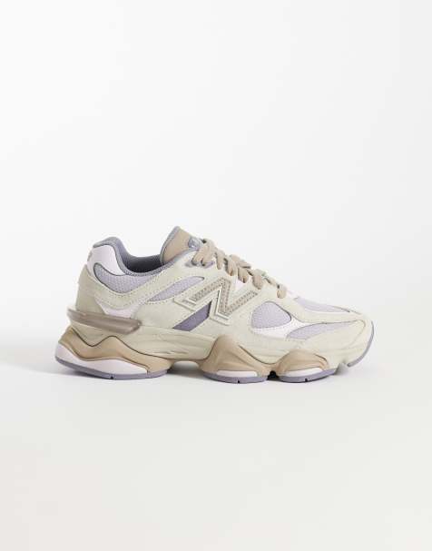 New Balance – 9060 – Sneaker in Beige und Flieder - view 1