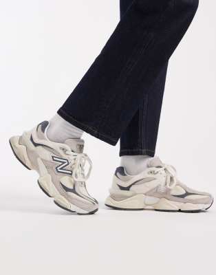 New Balance - 9060 - Sneaker in Grau und Marine