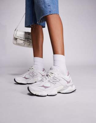 New Balance - 9060 - Sneaker in Grau und Violett