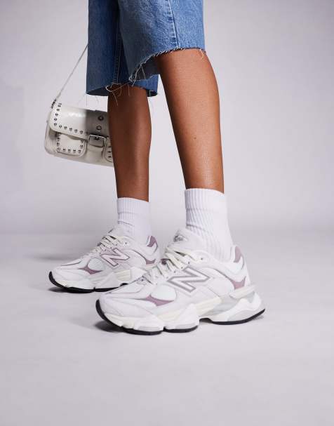 New Balance – 9060 – Sneaker in Grau und Violett - view 1