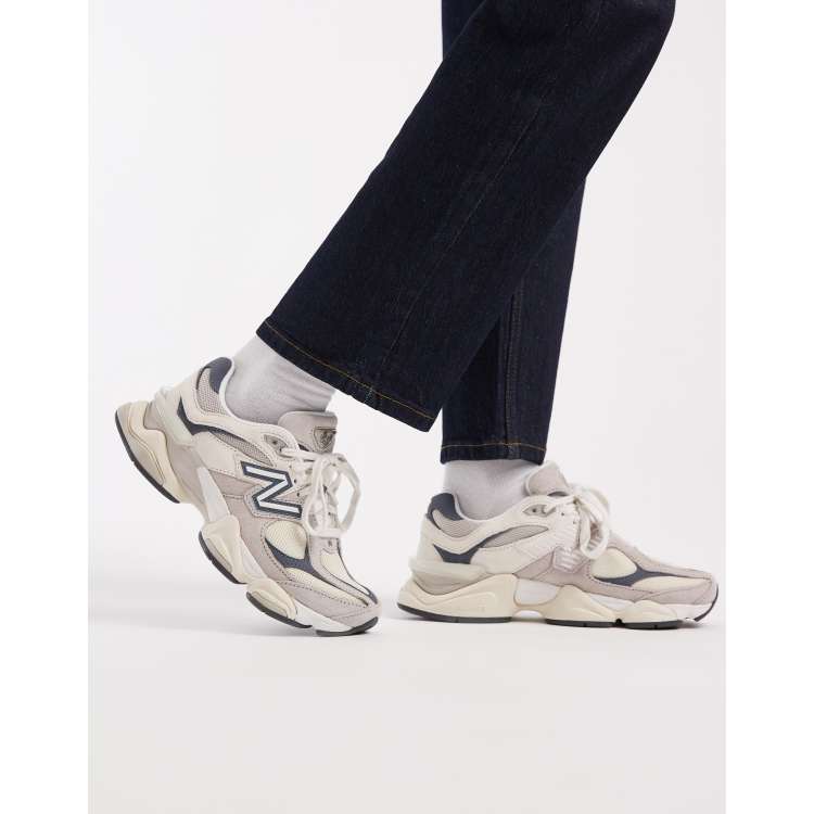 New Balance – 9060 – Sneaker in Mondstein und Marineblau | ASOS 