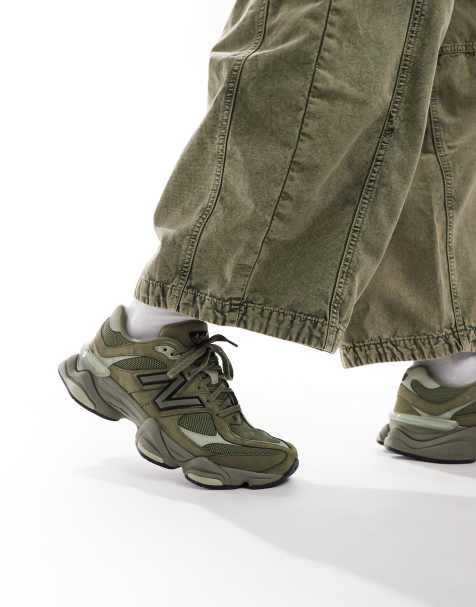 New Balance - 9060 - Sneakers color kaki - view 1