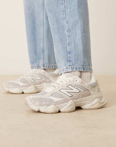 New Balance - 9060 - Sneakers grigie con stampa effetto daino - view 1
