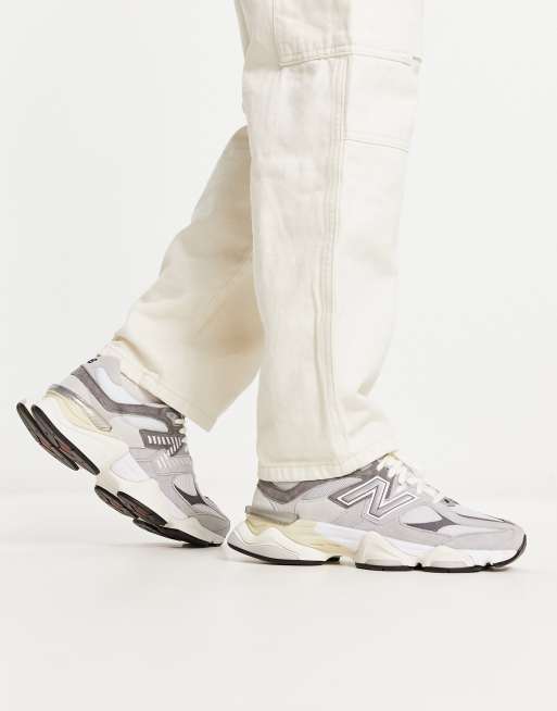 New Balance - 9060 - Sneakers grigio multicolore, 4 di 4
