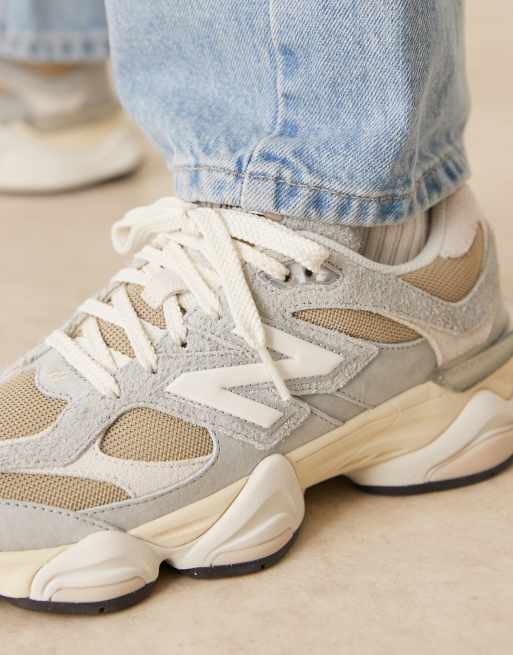 New Balance - 9060 - Sneakers i grå/multifarve , 4 af 5