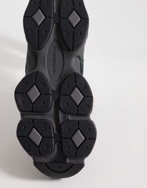 New Balance - 9060 - Sneakers i tredobbelt sort, 5 af 5