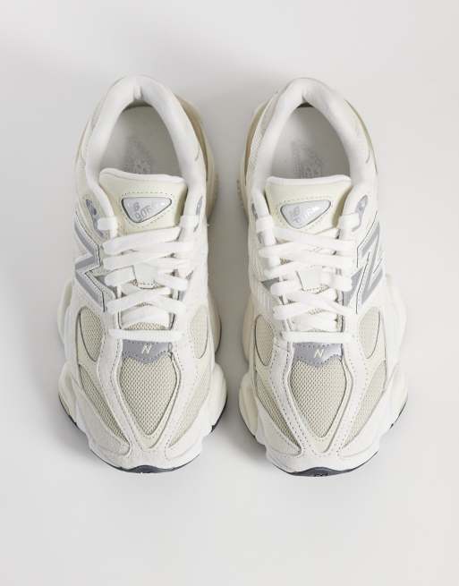 New Balance - 9060 - Sneakers in beige en zilver, 2 van 5