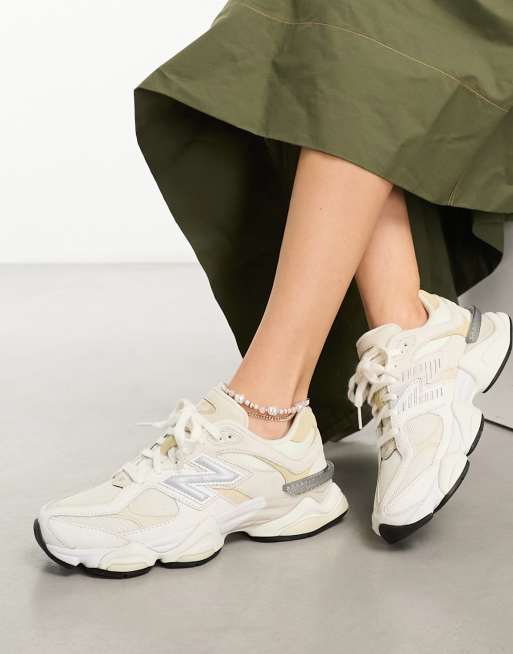 Beige new store balance sneakers