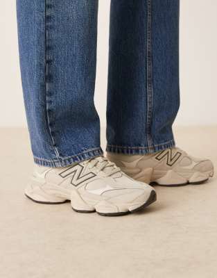 New Balance - 9060 - Sneakers in Beige-Weiß