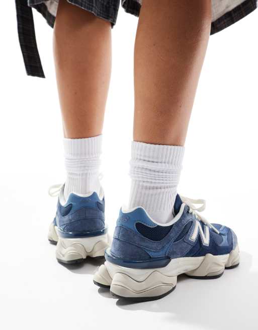 New Balance 9060 sneakers in blue, 5 of 5