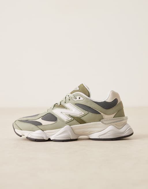 New Balance 9060 sneakers in green