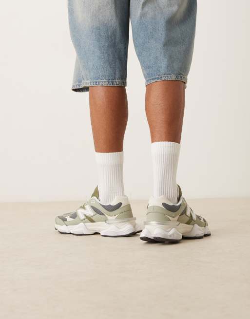 New Balance 9060 sneakers in green | ASOS