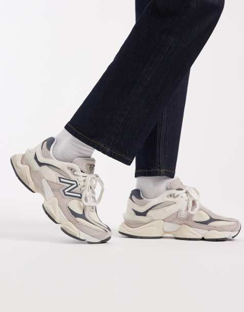 New Balance - 9060 - Sneakers in grijs en marineblauw - view 1