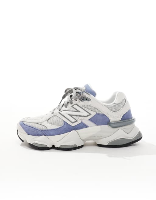 New Balance - 9060 - Sneakers in grijs met blauw, 5 van 5