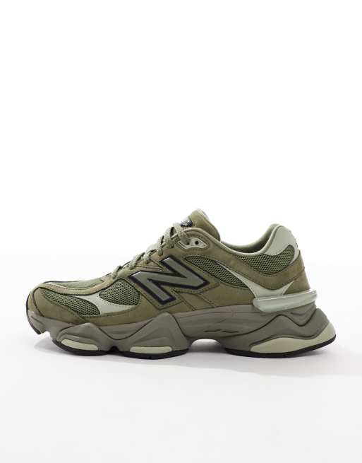 New Balance 9060 trainers in khaki