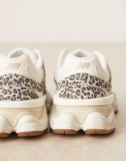 New Balance 9060 sneakers in leopard print - Exclusive to ASOS