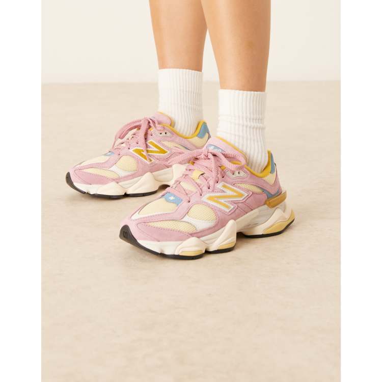 まな New Balance 9060 logo-patch Sneakers | White | FARFETCH