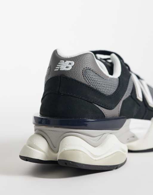 New Balance - 9060 - Sneakers in zwart en wit, 2 van 5