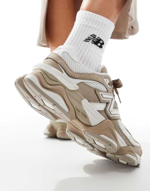 New Balance - 9060 - Sneakers marroni con lacci a nastro - In esclusiva per ASOS, 5 di 5