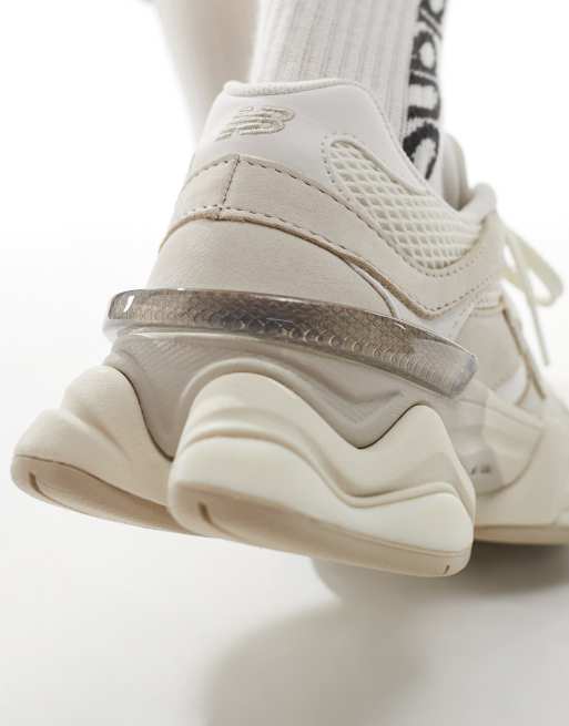 NewBlance 9060 レースアップ スニーカー New Balance 9060 sneakers with ribbon laces in beige